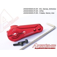 23t Answer-RC Clamping Servo Horn-Red