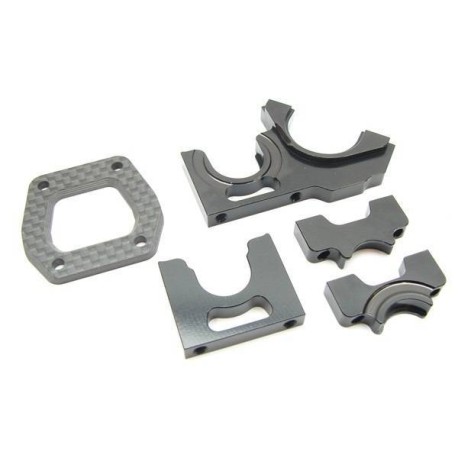 HB RACING Center Bulkhead Set - D418