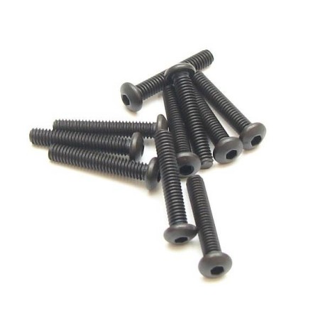 SWORKz M2.5x14mm Hex Socket OH/ST Screw - 10pcs