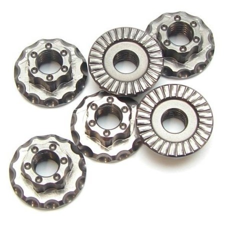 SWORKz 1/10 Special 4mm 7075 Wheel Nuts - 6pcs SWORKz 1/10 Special 4mm 7075 Wheel Nuts - 6pcs