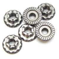 SWORKz 1/10 Special 4mm 7075 Wheel Nuts - 6pcs