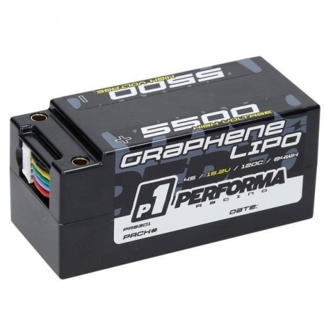 Performa Racing 4S Graphene HV Lipo Shorty 5500 15.2V 120C