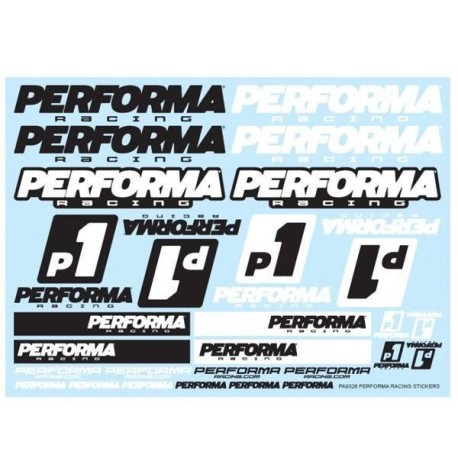 Performa Racing stickers