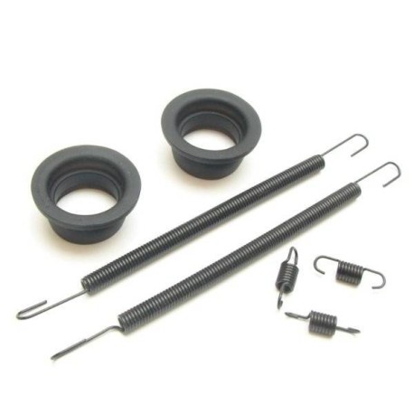 Answer-RC Exhaust rebuild set .21+ Black 2 gaskets 5 springs 