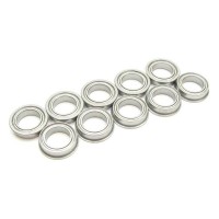 Answer-RC 10*15*4 "SP" Flanged Bearings 10pk Metal Shield.