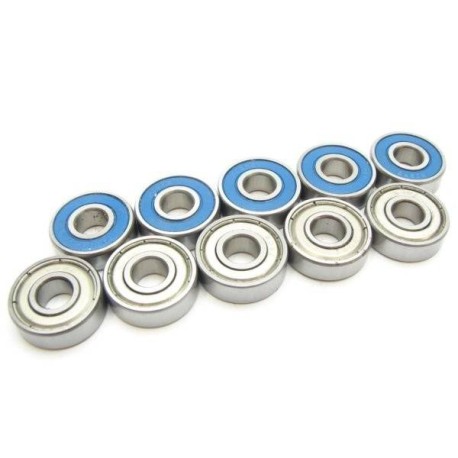 Answer-RC 8*22*7 "SP" Bearings 10pk Rubber Seal / Metal Shield