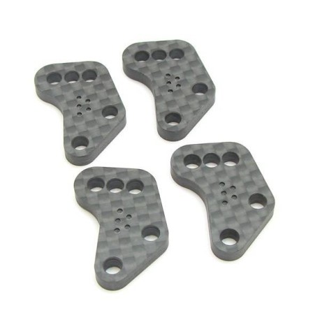 HB RACING D819 Hub Carrier Arm v2 no.5 - 4pcs