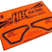 Answer-RC HB Racing Wing Skin - Flourescent Red