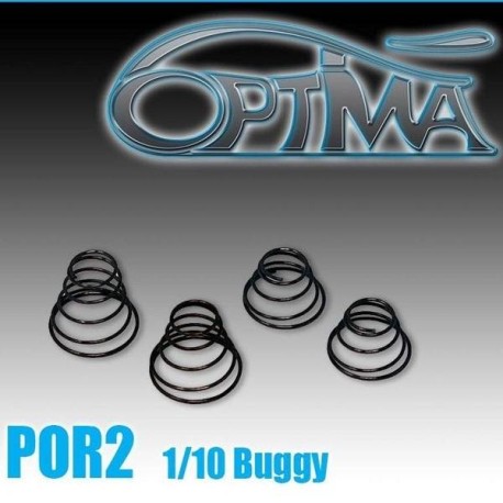 6MIK Optima Additive 1/10 Internal shock springs - 4pcs