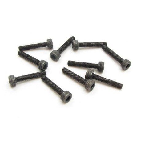 Carbon Steel Cap Head Screws M3x15mm 10pcs