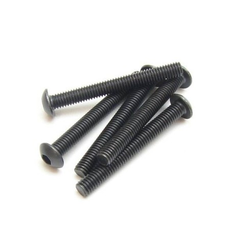 HB RACING Button head screw M3x25mm - 6 pcs