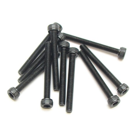 SWORKz M3x28mm Cap Screw full thread - 10pcs