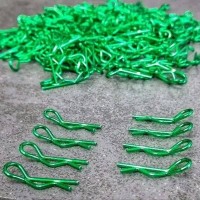 Bittydesign Body Clips 1/5 1/7 & 1/8 8pcs - 4 left and 4 right - GREEN