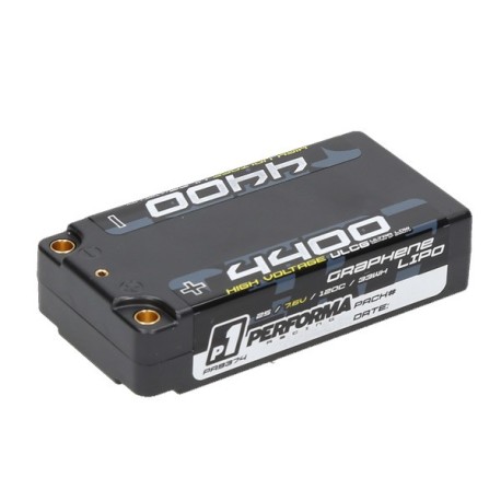 Performa Racing Graphene HV Lipo SHORTY 4400 7.6V LCG - BRCA