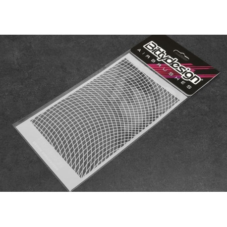 Bittydeisgn Vinyl stencil - Wave Mesh