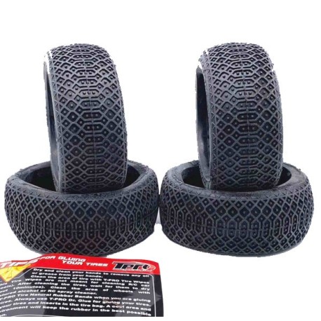 TPRO 1/8 MATRIX Tyre - 4pcs - CLAY Super Soft