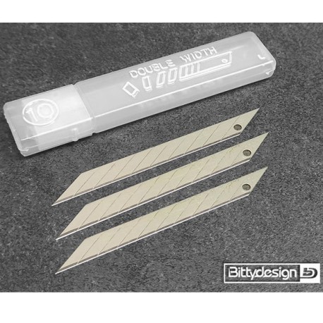 Bittydesign 30x Replacement blades for Hobby Art Knife 30 degree