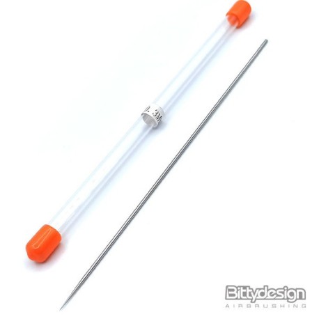 Bittydesign Needle option 0.3mm for Michelangelo bottle-feed airbrush dual-action