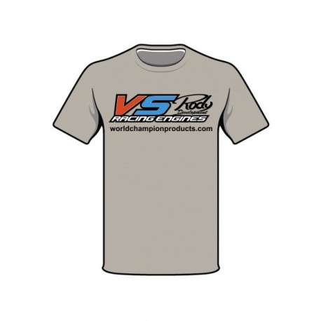 VS RACING T Shirt - GREY - Large