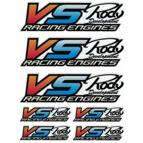 VS Racing Decal Sheet 135x180mm