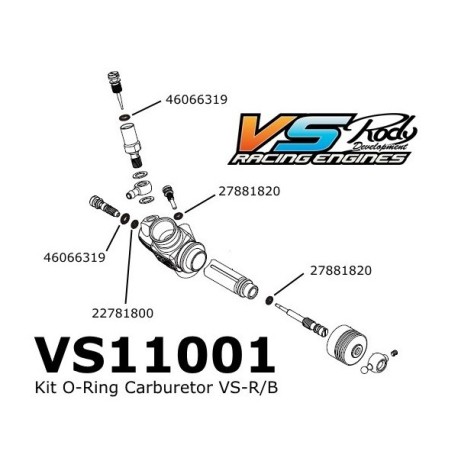 Carburetor O-Ring Kit VS 