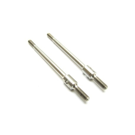 TWORK's 64 Titanium Turnbuckles 3mm x 57.5mm