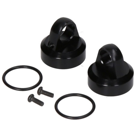 HB RACING D2 EVO Aluminum Shock Caps Emulsion Set 1:10 (2pcs)