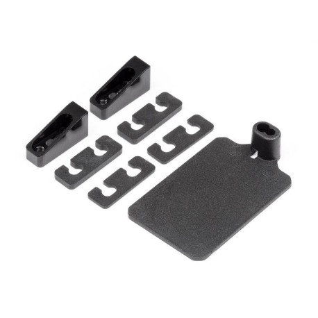 HB RACING Servo/Receiver Mount Set D216 / D413