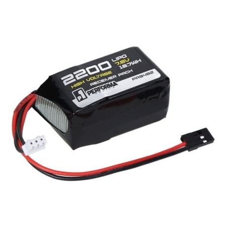 Performa LiPo Hump Receiver Pack 2200mah 7.4v small