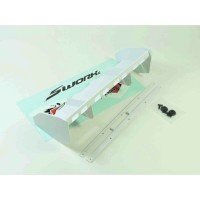 SWORKz 1/8 Off Road Pro-Speed 2.0 Race Wing (WH)(Pre-Holes)