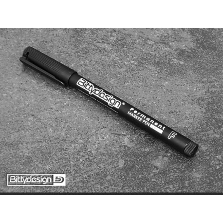 Bittydesign Permanent Marker Pen for RC bodies