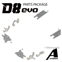HB RACING D8 EVO PARTS Package No chassis