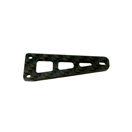 SWORKz Pro-composite Carbon Fibre Steering Servo Connect Plate