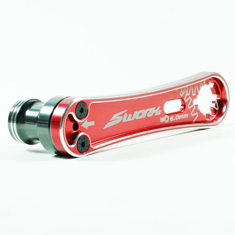 SWORKz SST-Pro Aluminum Multi Tire Wrench (17mm Hex)