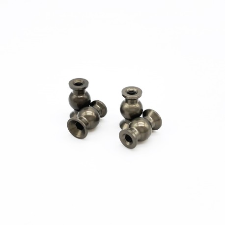 SWORKz Aluminum Steering Linkage Ball Stud 7mm(L7)(4PC)