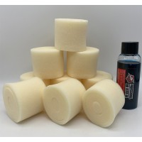 SWORKz High Density Air Filter Foam Combo Set with Air Filter Oil (9 Sets)
