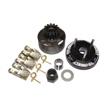 RC Project 3-Shoe Complete Clutch Set - (Aluminium - Light Weight)