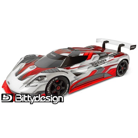 Bittydesign ARES-1 1/7 Clear Body - ARRMA Infraction/Limitless (1.5mm Thickness)