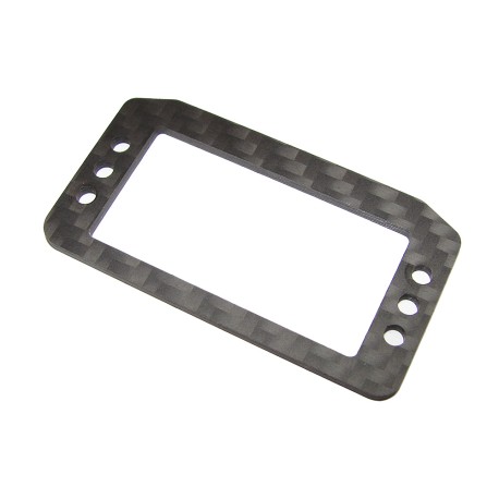 SWORKz Pro-composite Carbon Steering Servo Mount Plate