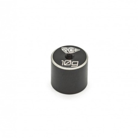 RC-Project Small Brass Black Weight - 10g - 1Pc
