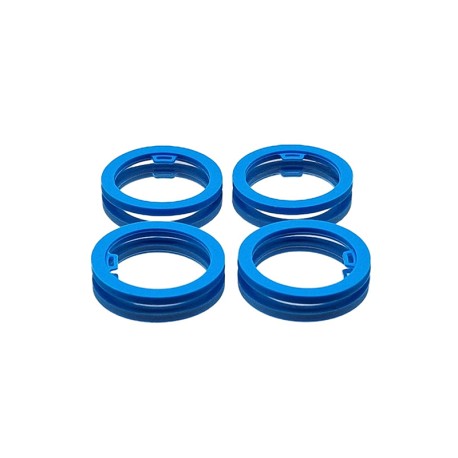 RC-Project V2 TNG Emulsion Shock Cap Seals - Agama N1 (4Pc)