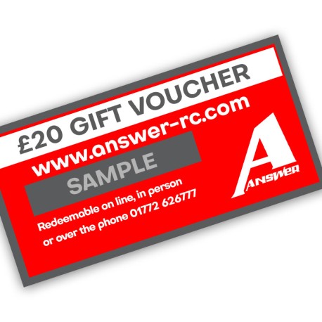 Answer RC Gift Voucher (£20)