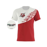 SWORKz Original Factory "Sacile" T-Shirt - White/Red - Medium