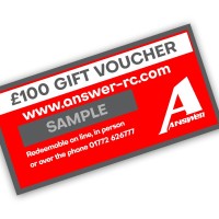 Answer RC Gift Voucher (£100)