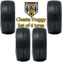 OGO 1/8 Truggy Cheste Tyres - Clay Compound - Soft (Purple) - 4Pcs