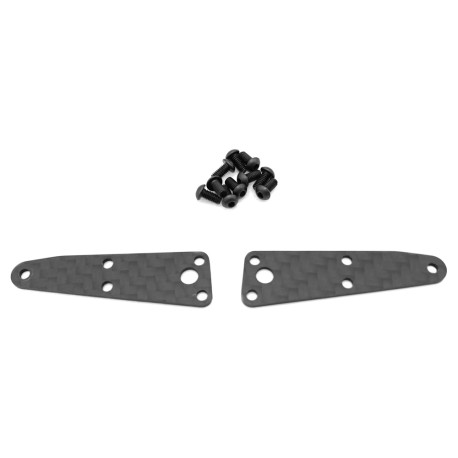 SWORKz S35 Series Pro-composite Carbon LCD Front Upper Arm Cover - 1.2mm (2Pcs)