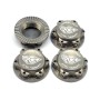 RC-Project Ultra-Lightweight Wheel Nuts - Fine Thread M12x1.0 (Grey)