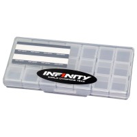 Infinity Small Plastic Parts Case Organiser (3 Compartments/7pcs)