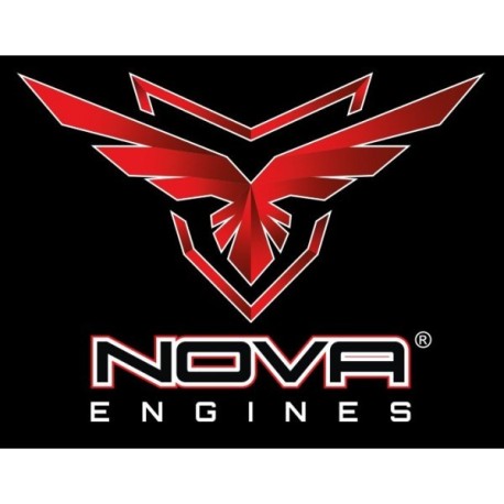 NOVA Low-Profile Aluminium Carb Venturi w/O-Ring (6.5mm)