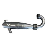 NOVA Off-Road Black Ceramic EFRA 2182 Tuned Pipe Combo w/55mm Manifold